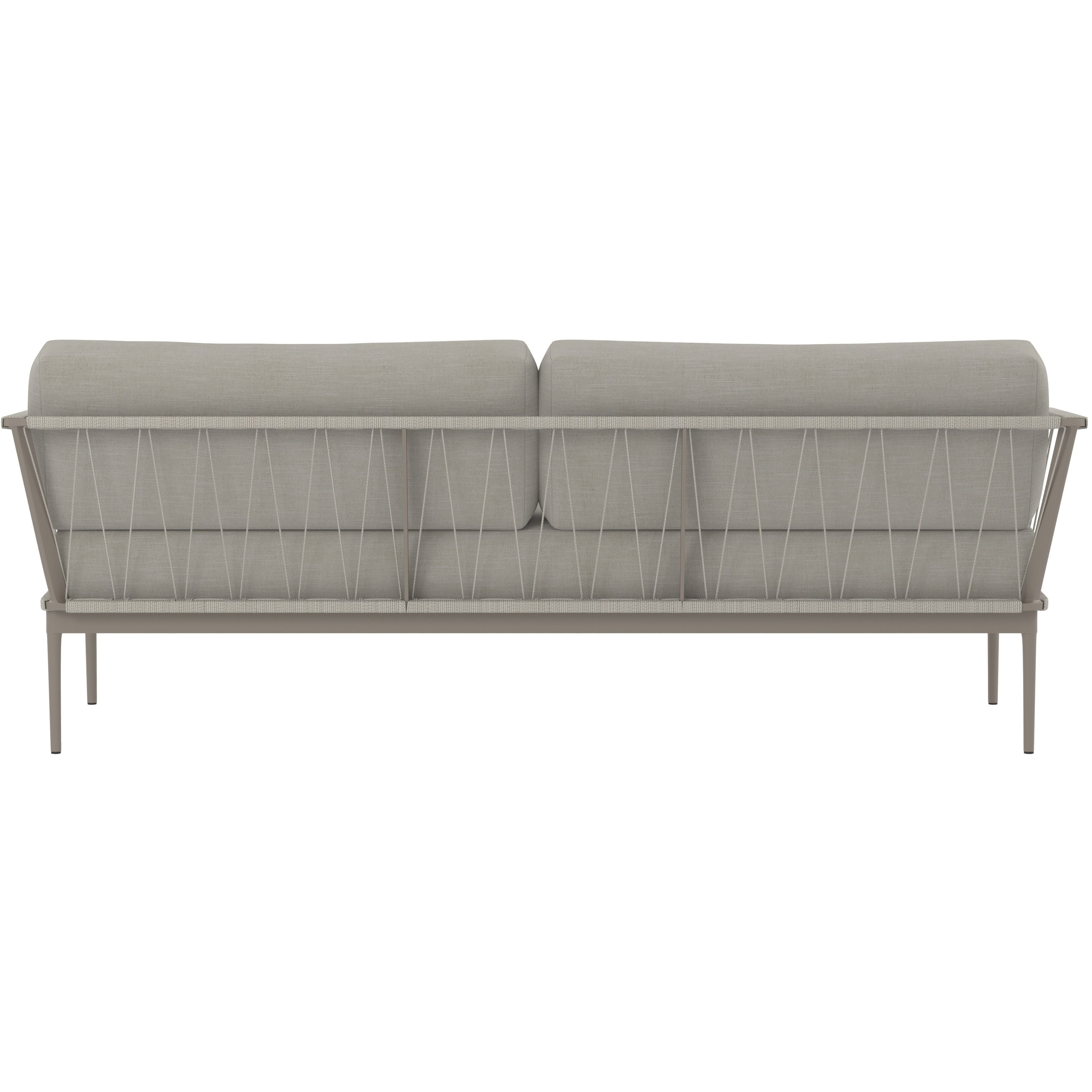 Catania Grey / Palazzo Taupe Outdoor Sofa
